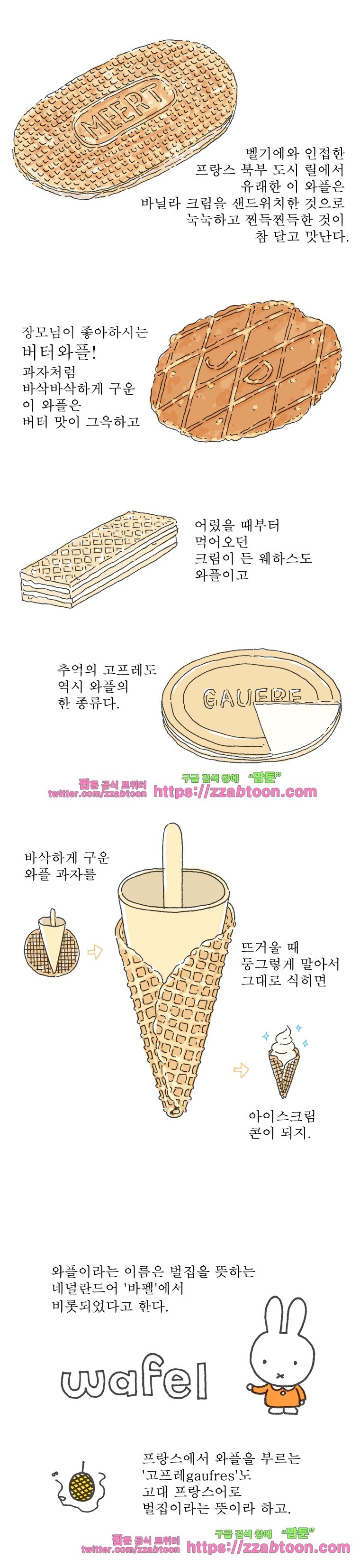 오무라이스 잼잼 177화 오줌싸개 와플 style=